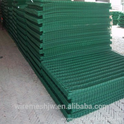 Pvc Coated Living Area Garden Welded Fence /Plastic Welded Border Wire Mesh Fence